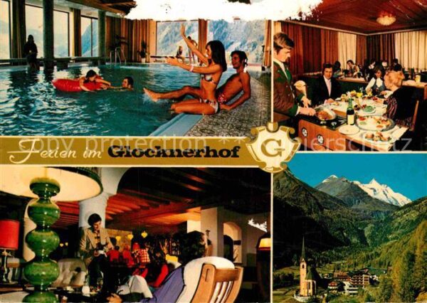 Heiligenblut Kaernten Hotel Glocknerhof Hallenbad Restaurant