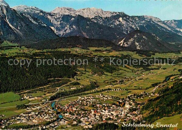 Schladming Obersteiermark Panorama Ennstal Dachsteinstrasse Alpen