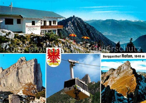 Maurach Tirol Berggasthof Rofan Zillertaler Alpen Ber