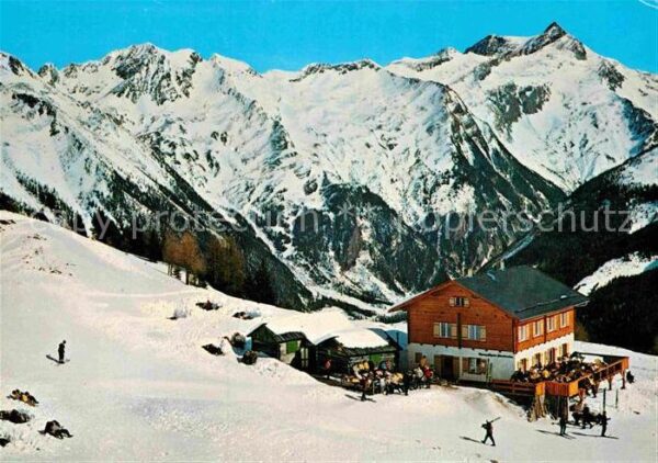Mallnitz Kaernten Häusler Alm Wintersportplatz Tauernbahn