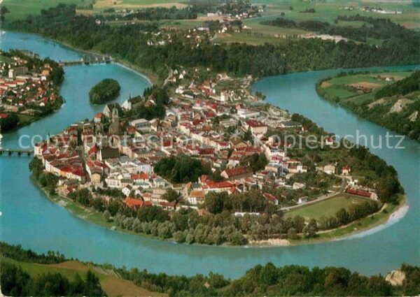 Wasserburg Inn Fliegeraufnahme
