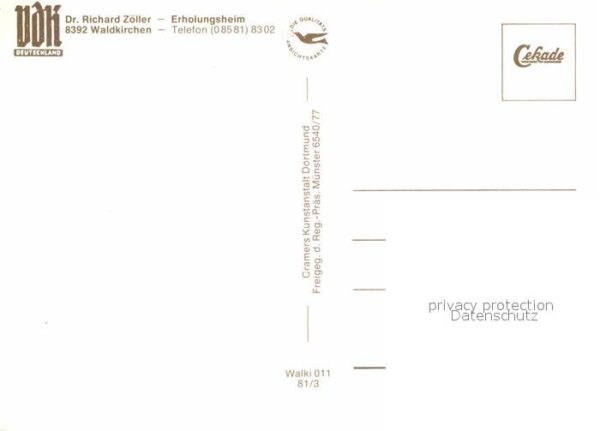 Waldkirchen Niederbayern VdK Erholungsheim Fliegeraufnahme – Bild 2