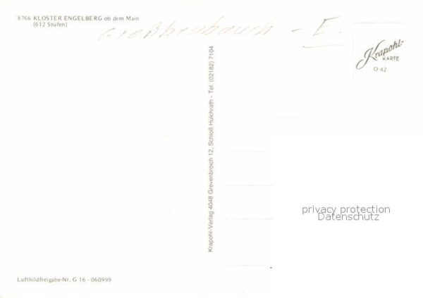 Grossheubach Kloster Engelberg ob dem Main – Bild 2
