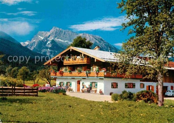 Berchtesgaden Bauernhaus in der Schönau mit Hochkalte