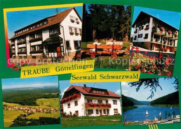 Goettelfingen Seewald Schwarzwald Hotel Gasthof Traube Nagoldtalsperre La