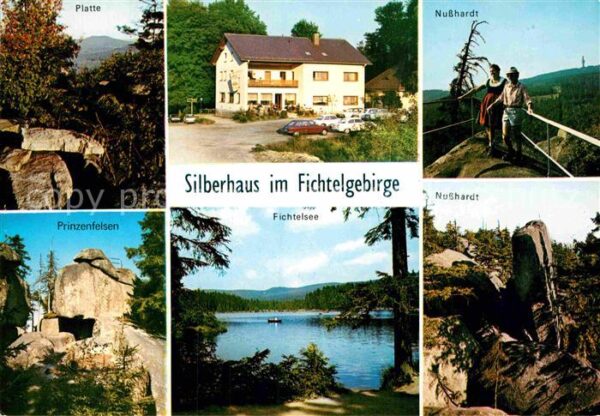Fichtelberg Bayreuth Gasthof Pension Silberhaus Felsen Ficht