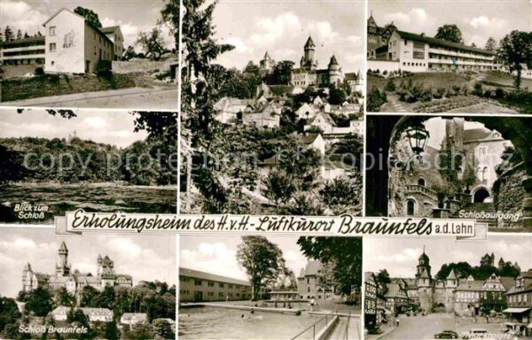 Braunfels Schloss Freibad Marktplatz Schlossaufga