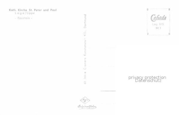 Lage Lippe Katholische Kirche Sankt Peter und Paul – Bild 2