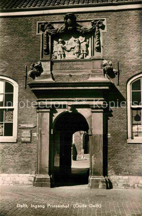 Delft Eingang Prinzenhof