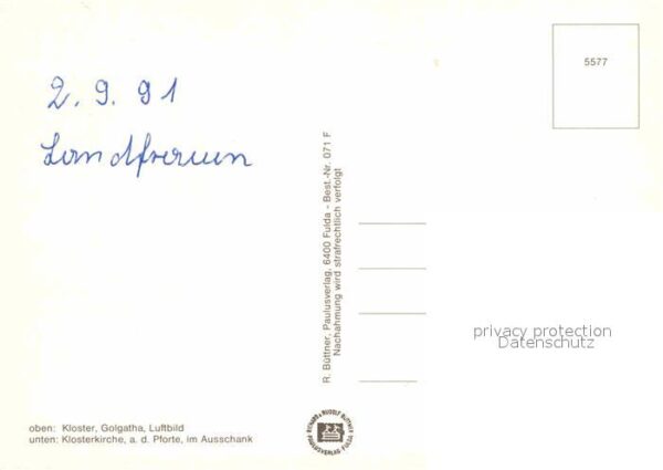Kreuzberg Rhoen Kloster Golgatha Klosterkirche Pforte A – Bild 2