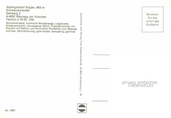 Weyregg Attersee Alpengasthof Kogler – Bild 2