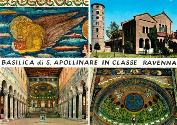 Ravenna Italia Basilica di San Apollinare Innenansicht