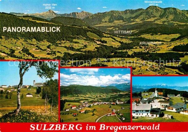 Sulzberg Vorarlberg Panorama