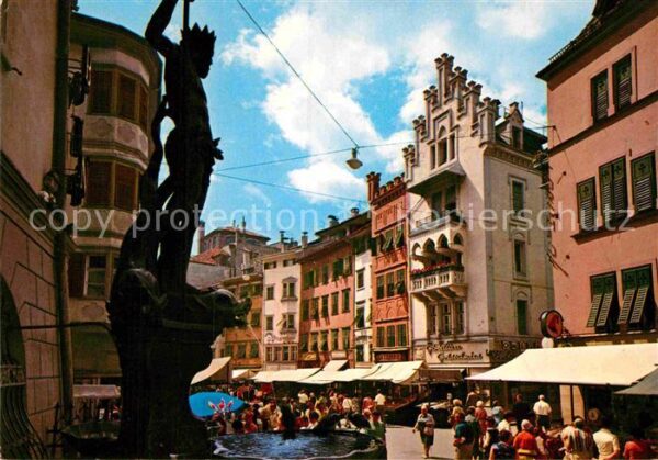 Bozen Suedtirol Obstplatz
