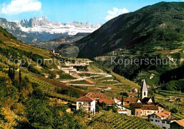 Bozen Suedtirol Sankt Magdalena Rosengarten