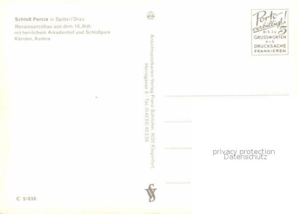 Spittal Drau Schloss Porcia – Bild 2