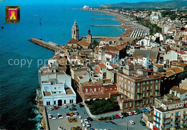 Sitges Gesamtansicht