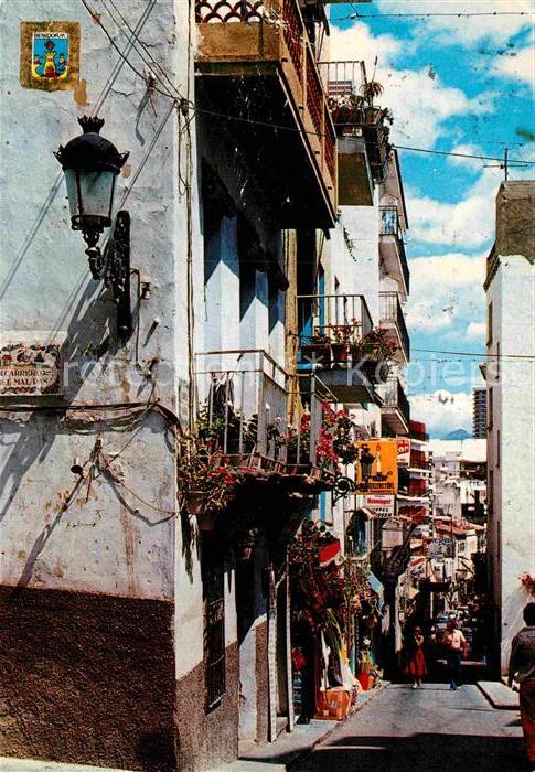 Benidorm Typische Strasse