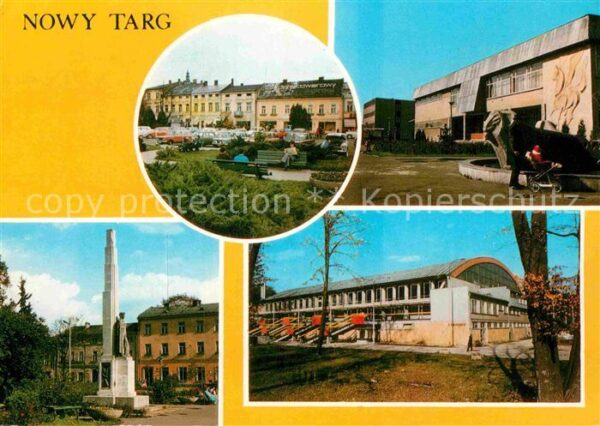 Nowy Targ Denkmal Park Sporthalle