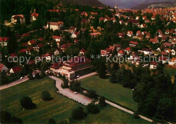 Freudenstadt Fliegeraufnahme Hotel Posterholungsheim