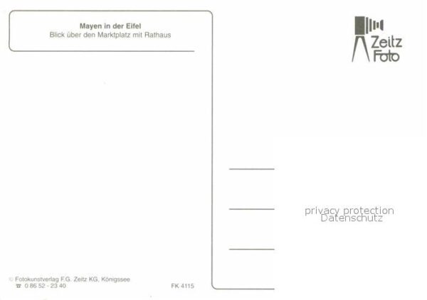 Mayen Marktplatz Rathaus – Bild 2