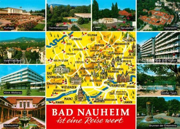 Bad Nauheim Kurhaus Bahnhofsallee Klinik Wetterau S