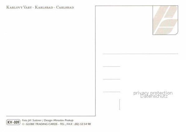 Karlovy Vary Promenade Kirche Palast – Bild 2