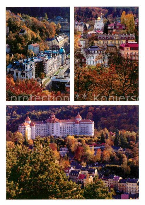 Karlovy Vary Stadtansichten