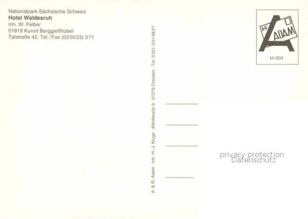 Berggiesshuebel Hotel Waldesruh Speisesaal Doppelzimmer – Bild 2