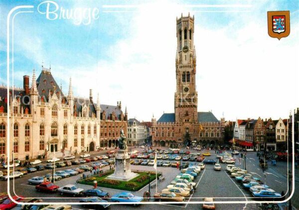 Bruges BRUGGE Belgie Marktplatz