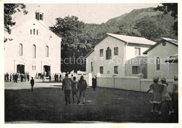 Suedafrika Southafrica RSA Gnadenthal Platz Kirche