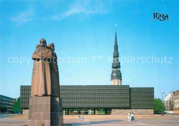 Riga Lettland Statue Museum