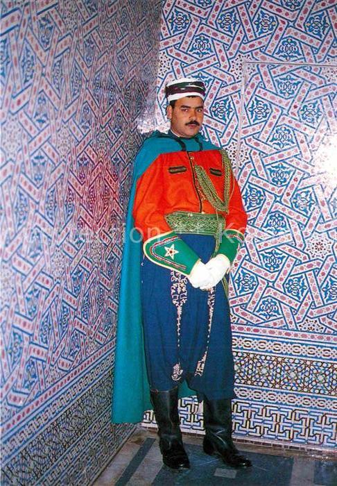 Rabat Marokko Königlicher Gardist