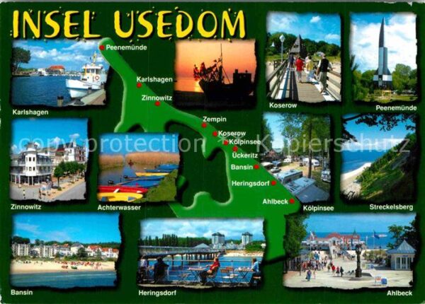Usedom Karlshagen Zinnowitz Bansin Heringsdorf