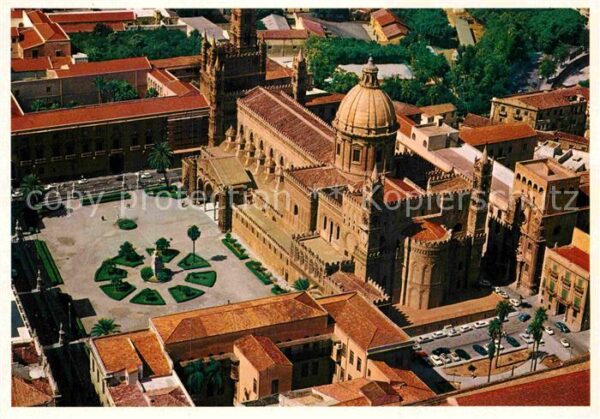 Palermo Sicilia Fliegeraufnahme Kathedrale