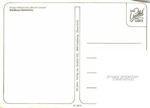 Laasphe Waldhaus Haferkiste – Bild 2