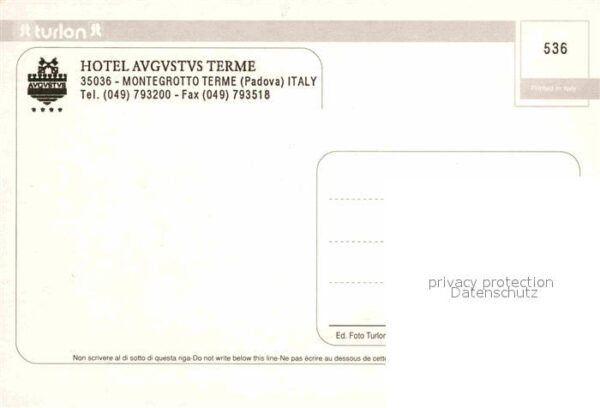 Montegrotto Terme Hotel Avgvstvs Terme – Bild 2