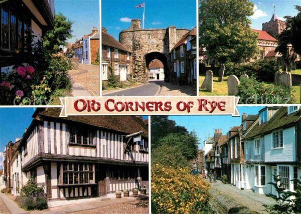 Rye East Sussex Saint Anthony mit Haus Landgate Church