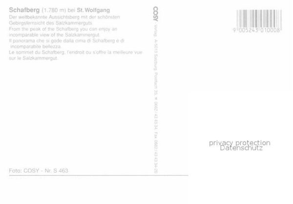 St Wolfgang Salzkammergut Fliegeraufnahme Scharfberg – Bild 2
