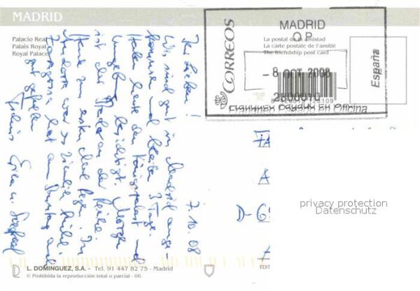Madrid Spain Palace Real – Bild 2