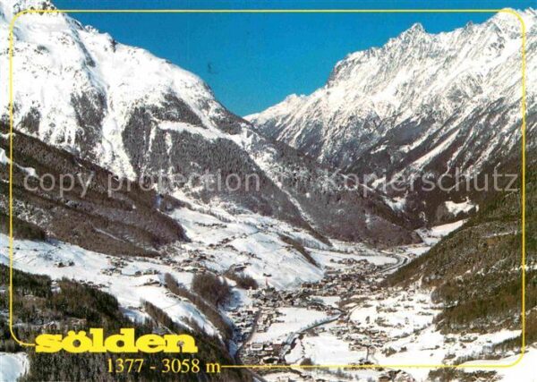 Soelden Oetztal Panorama