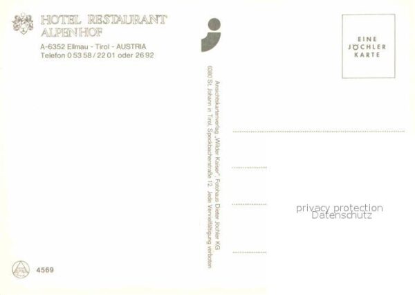 Ellmau Tirol Hotel Restaurant Alpenhof – Bild 2
