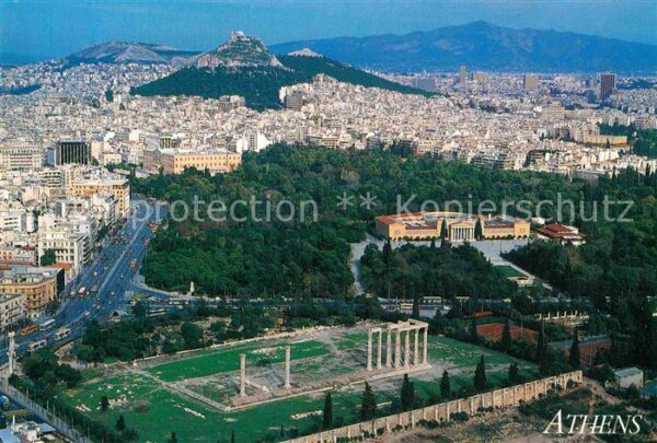 Athens Athen Fliegeraufnahme