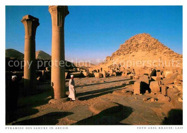 Abusir Aegypten Pyramide