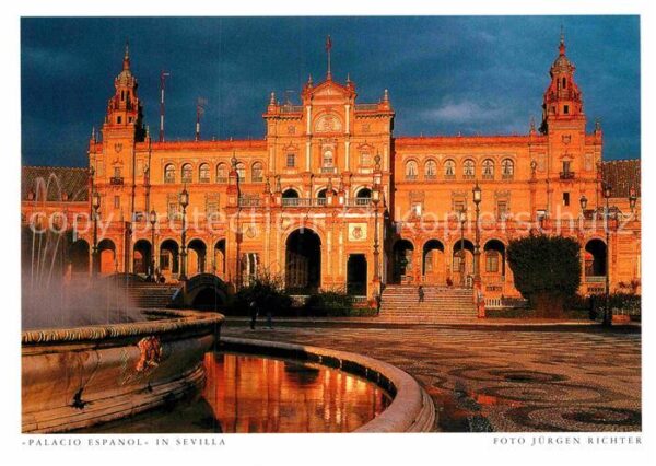 Sevilla Andalucia Palacio Espanol