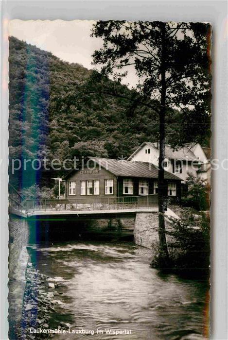 Lauxburg Wispertal Gaststätte Laukenmühle