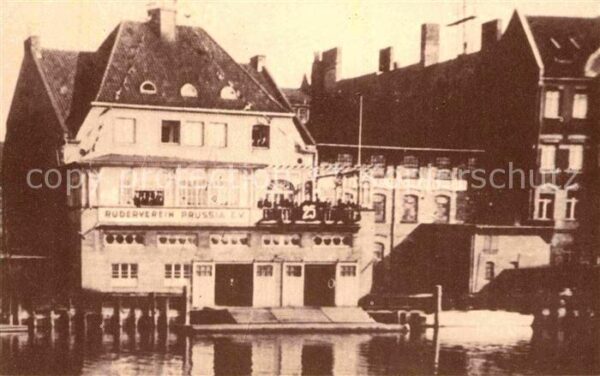 Koenigsberg Ostpreussen Ruderverein Prussia