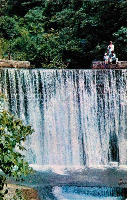 Nowy Afon Wasserfall