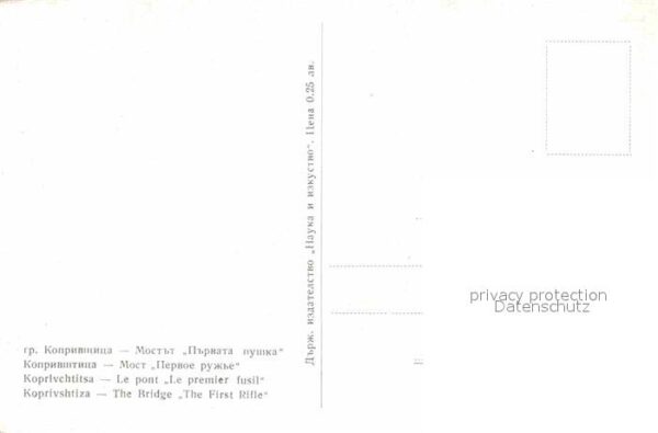 Kopriwschtiza Bridge The First Rifle – Bild 2