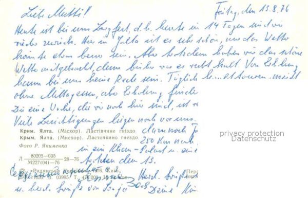 Jalta Yalta Krim Crimea Schwalbennest – Bild 2